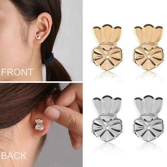Crown Stud Back Earring Lifters for Women Girl Adjustable Earring Lifts Ear Lobe Ster