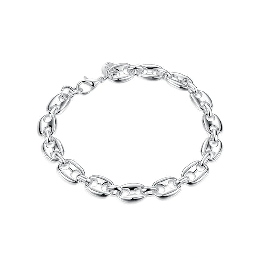Low Price New Arrival 925 Sterling Silver Bracelet For Women Classical Jewelry Bracelet For Bridal