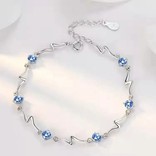 925 sterling silver Beautiful stars Bracelets for women korean fashion designer party Wedding Jewelry Holiday gifts