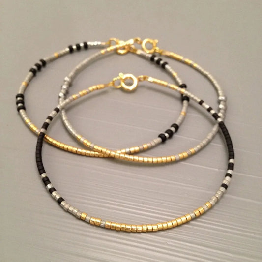 KKBEAD Miyuki Bracelet for Women Jewelry Gift Dainty Simple Thin Bead Pulseras Mujer